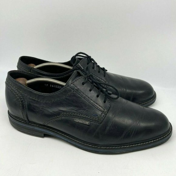 Mephisto Mens Oxford Lace Up Leather Dress Shoes main image 12
